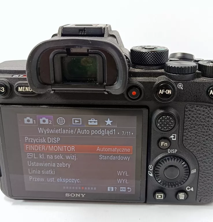 APARAT BEZLUSTERKOWY SONY ALPHA A7R4  PRZEBIEG 44681 MATRYCA 61 MPIX