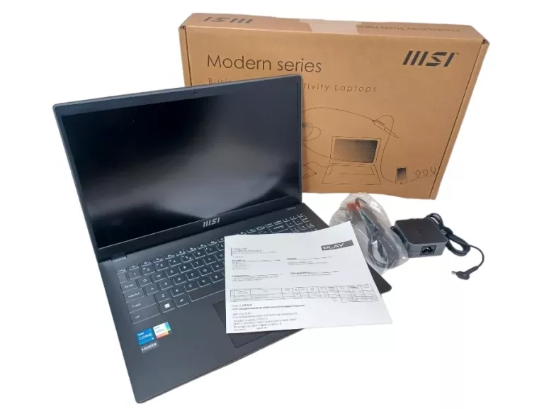 LAPTOP MSI MODERN 15 B11M / GWARANCJA - IGŁA!