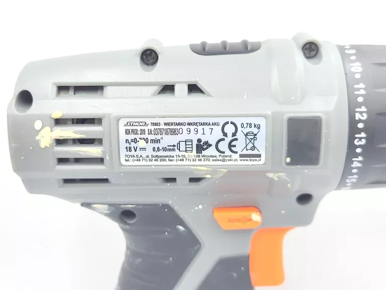 WIERTARKO-WKRĘTARKA STHOR 78983 18V