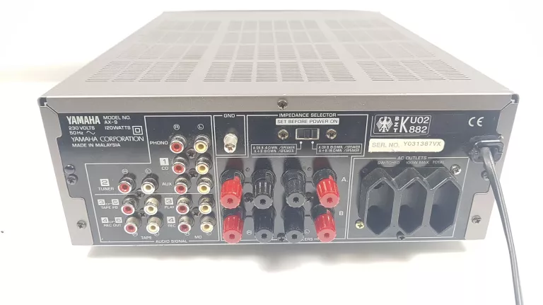 YAMAHA AX-9 STEREO INTEGRATED AMPLIFIER
