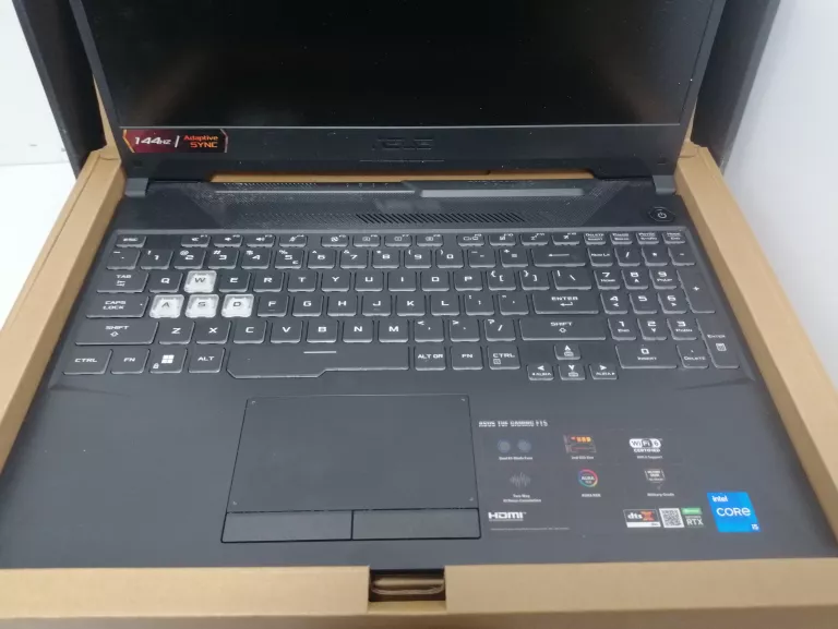 LAPTOP  ASUS TUF GAMING F 15 FX506H 16GB/512SSD