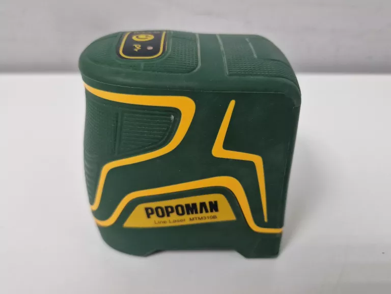 POZIOMICA LASER KRZYŻOWY ZIELONY POPOMAN MTM310B / 45 M ETUI