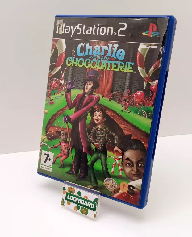 GRA PS2 CHARLIE I FABRYKA CZEKOLADY - NIESPRAWNA