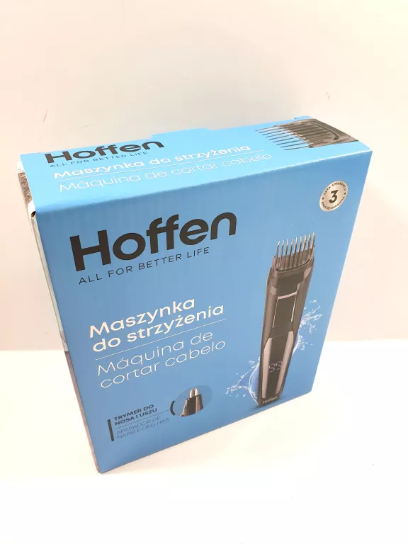 MASZYNKA DO STRZYŻENIA HOFFEN HC-3395 IPX4 JAK NOWA