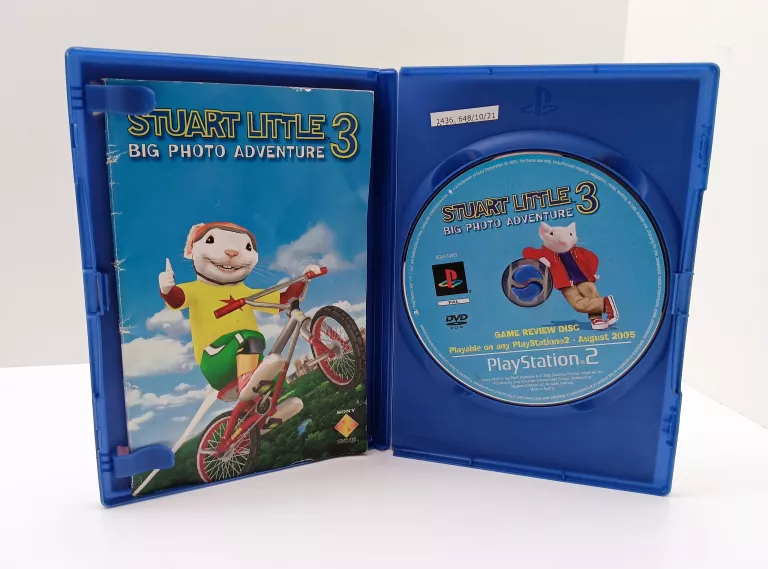 GRA PS2 STUART LITTLE 3: BIG PHOTO ADVENTURE