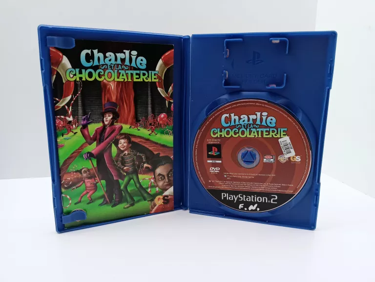 GRA PS2 CHARLIE I FABRYKA CZEKOLADY - NIESPRAWNA