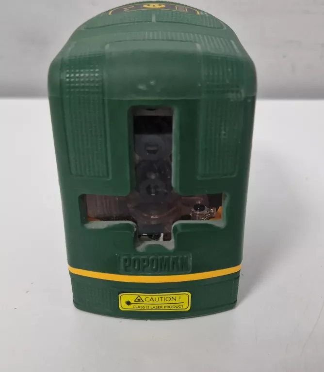 POZIOMICA LASER KRZYŻOWY ZIELONY POPOMAN MTM310B / 45 M ETUI