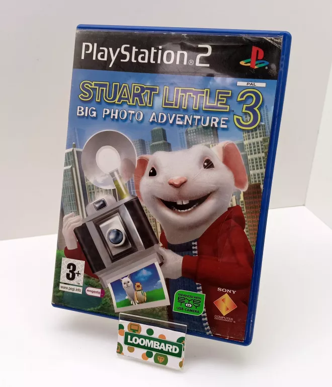 GRA PS2 STUART LITTLE 3: BIG PHOTO ADVENTURE