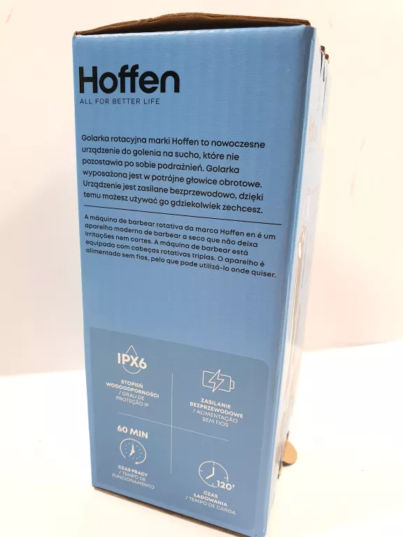 MASZYNKA DO STRZYŻENIA HOFFEN HC-3395 IPX4 JAK NOWA