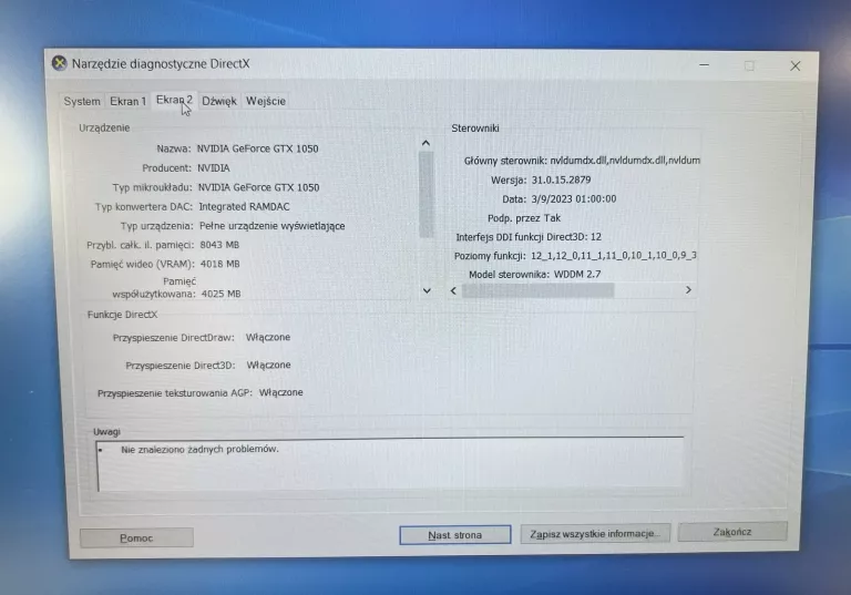 LAPTOP DELL G3 15/I5-8300H/GTX 1050 4GB