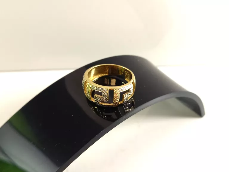 ŚLICZNY ZŁOTY PIERŚCIONEK R18 P585 4,83G