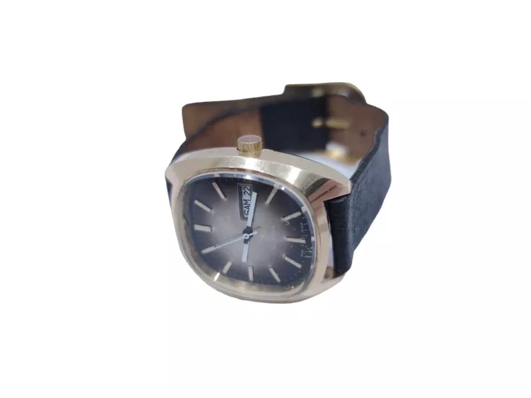 ZEGAREK MĘSKI GLASHUTTE SPEZICHRON 22 RUBIS / POZŁACANY