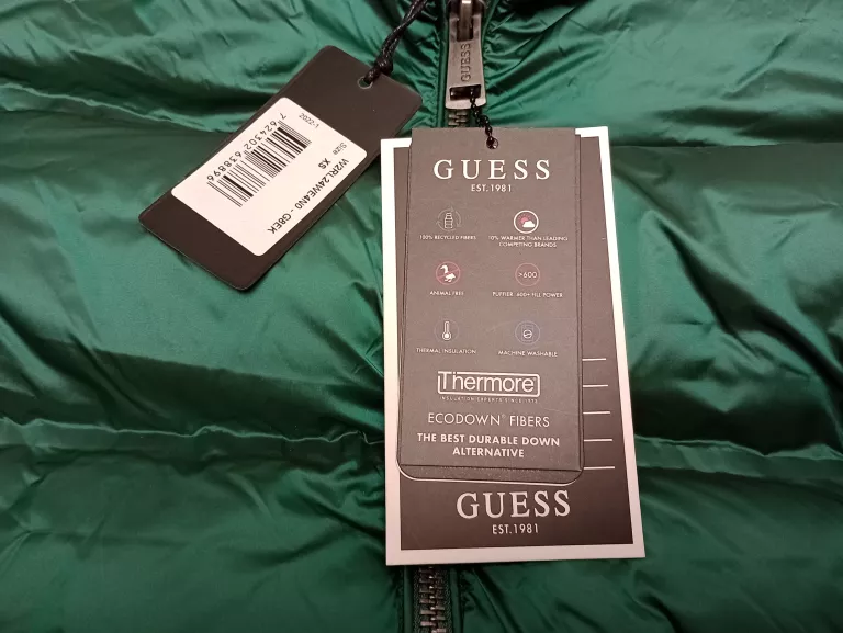kurtka-guess-zielona-xs-stan-uzywany