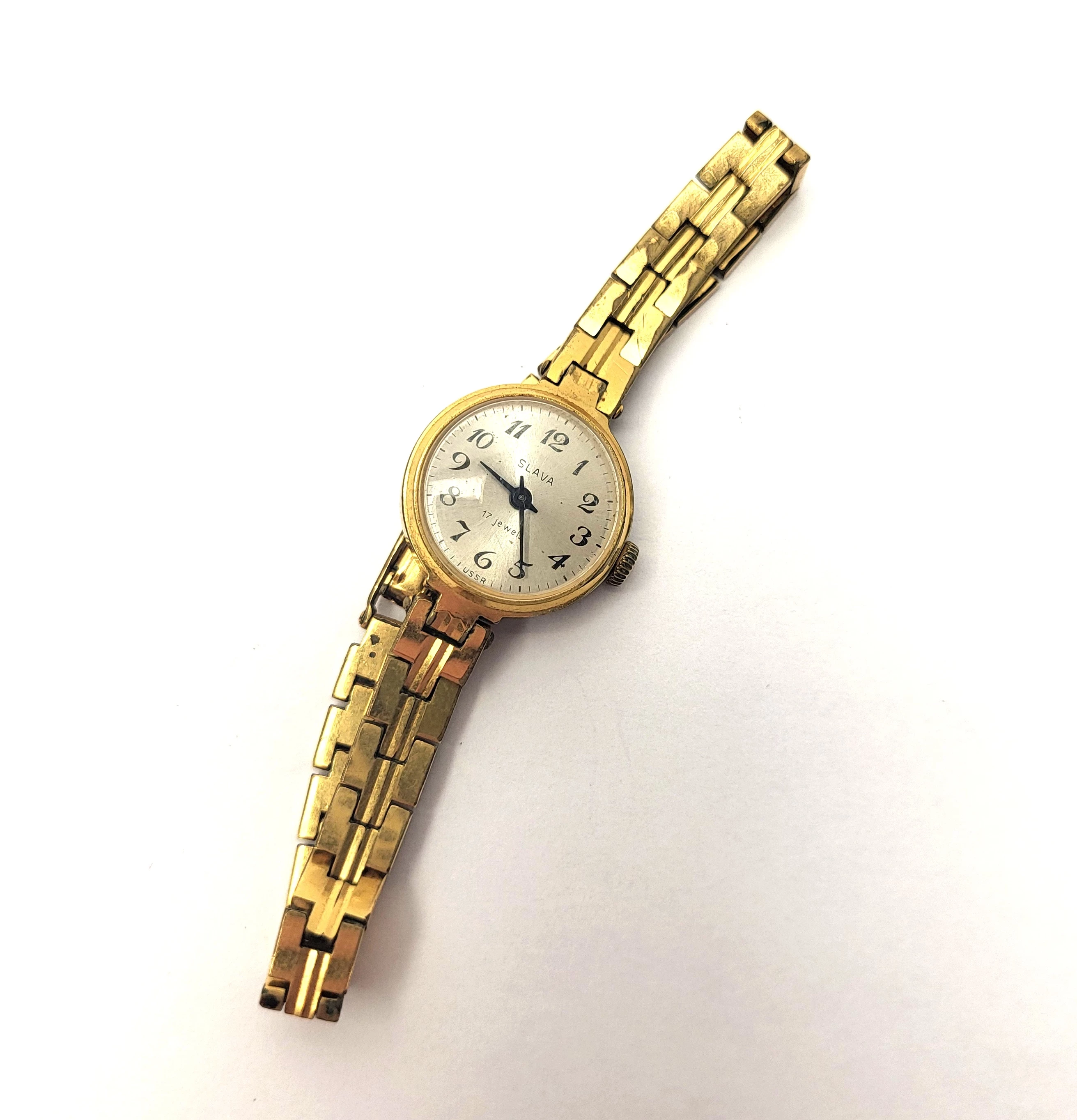 zegarek-damski-nakrecany-pozlacany-slava-17-jewels-dworcowa-52-bydgoszcz