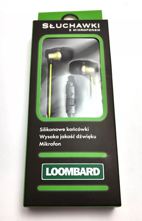 SŁUCHAWKI Z MIKROFONEM LOOMBARD