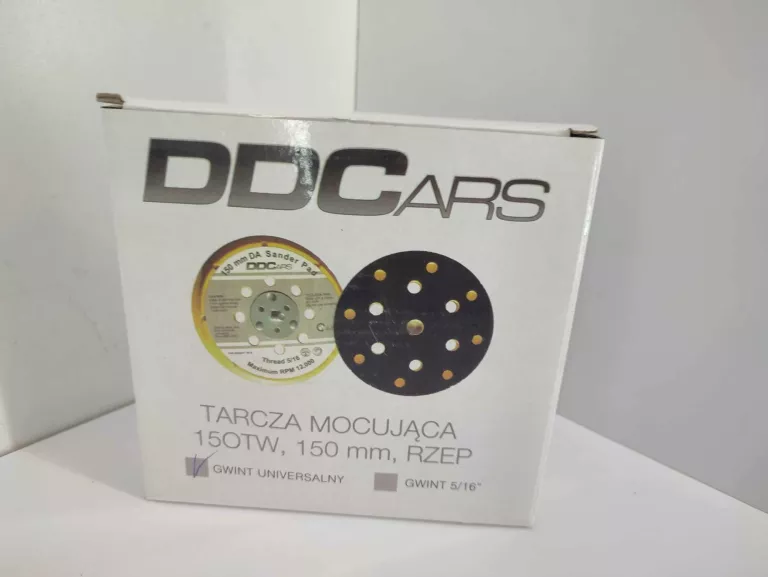 DDC DYSK NA RZEP PAD TARCZA MOCUJĄCA 15 OTW 150 MM