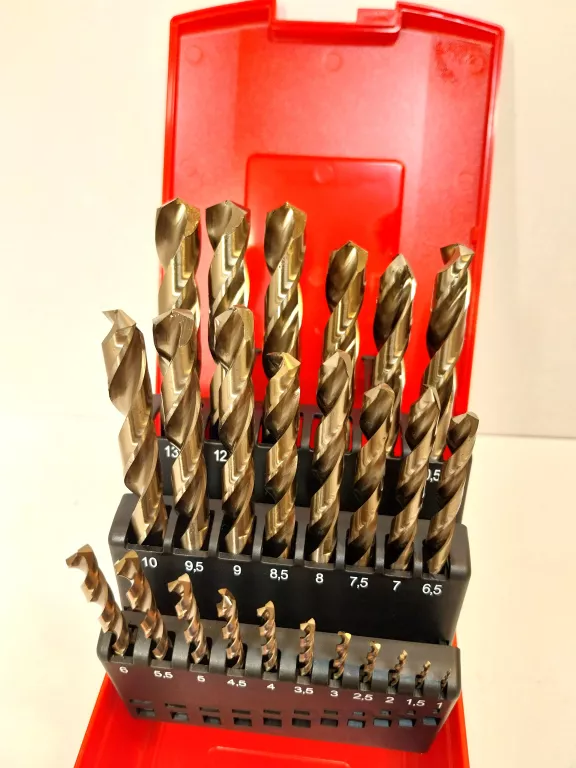 ZESTAW WIERTEŁ KOBALTOWYCH HSS-CO HILTI 1-13MM 25 SZTUK