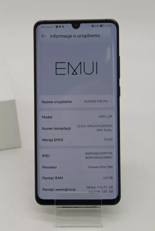 TELEFON HUAWEI P30 PRO 6GB/128GB