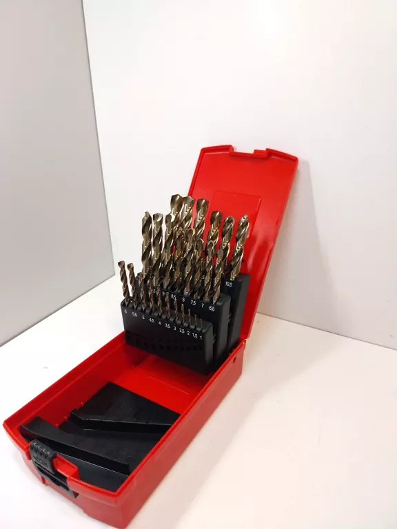 ZESTAW WIERTEŁ KOBALTOWYCH HSS-CO HILTI 1-13MM 25 SZTUK