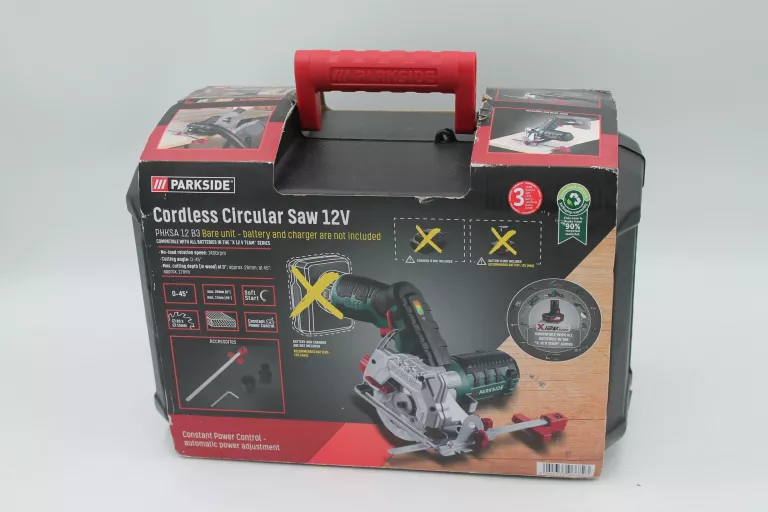 PARKSIDE PHKSA 12 B3 AKUMULATOROWA RĘCZNA PILARKA 12 V KOMPLET JAK