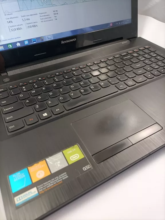 LAPTOP LENOVO G50-70 15,6 " INTEL PENTIUM 4 GB / 500 GB
