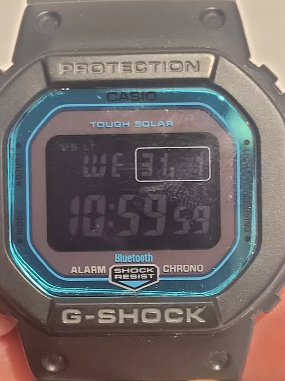 ZEGAREK CASIO G-SHOCK 3461 MODEL GW-B5600 ZESTAW