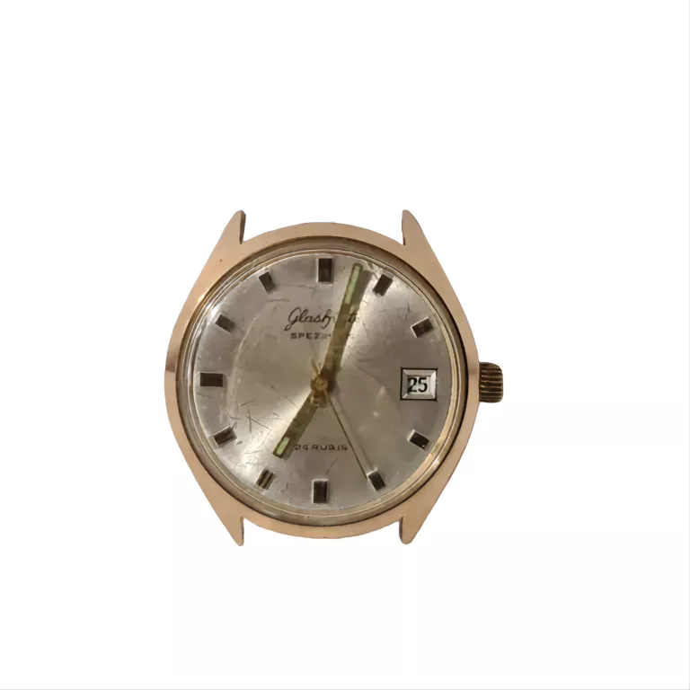 ZEGAREK GLASHUTTE AUTOMATIC 26 RUBIS POZŁACANY