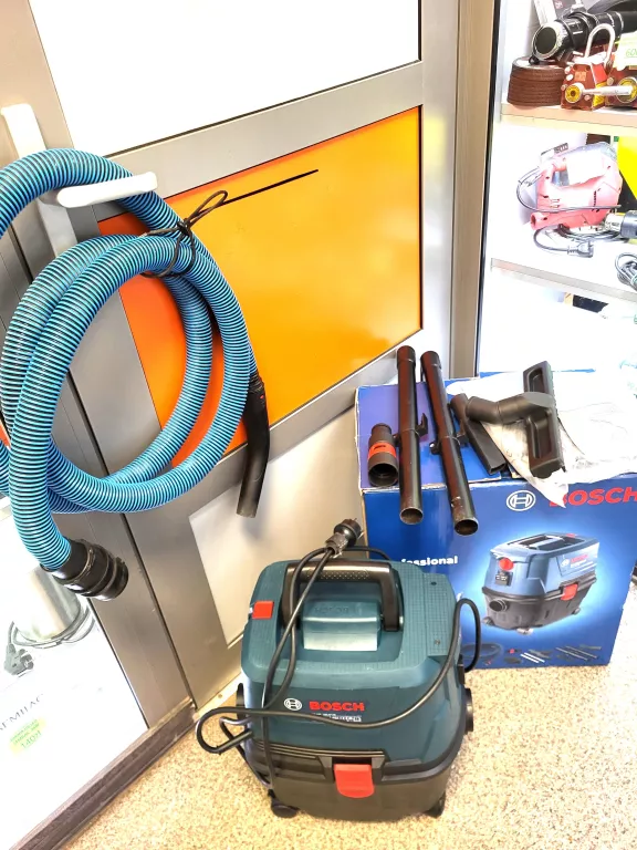 ODKURZACZ PRZEMYSŁOWY BOSCH GAS 15 PS / KARTON / AKCESORIA
