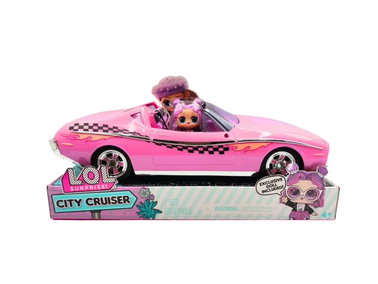 LOL SURPRISE OMG SAMOCHÓD DLA LALKI CITY CRUISER AUTO KABRIOLET LALKA BEEP