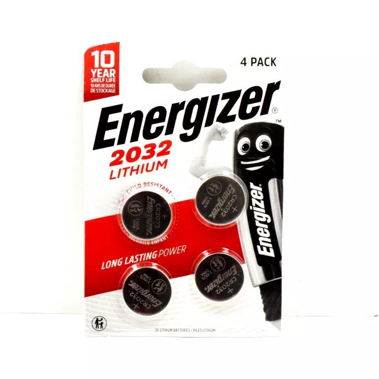 BATERIE ENERGIZER LITOWE CR2032 3V - 4 SZT