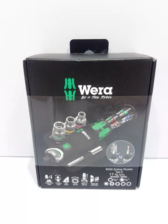 GRZECHOTKA 8009 ZYKLOP POCKET SET 2 WERA 004281
