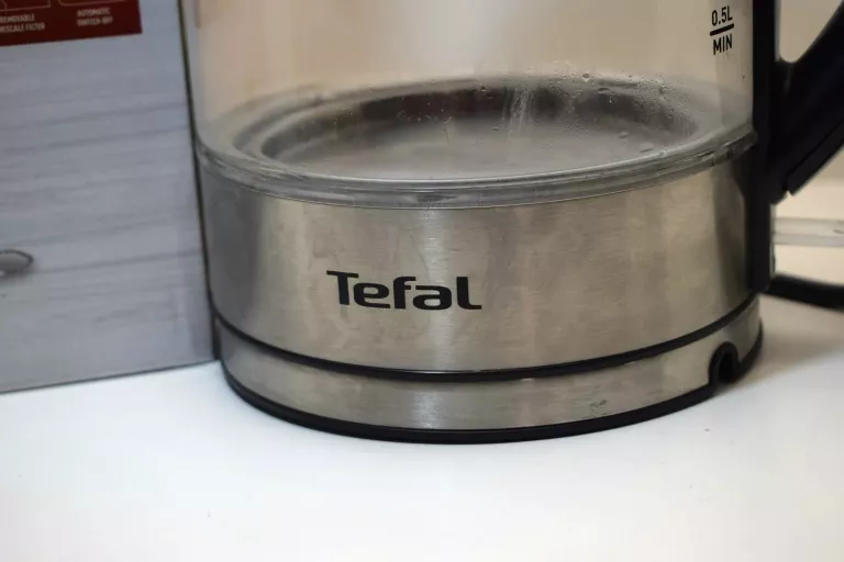 CZAJNIK BEZPRZEWODOWY TEFAL GLASS KETTLE KI772