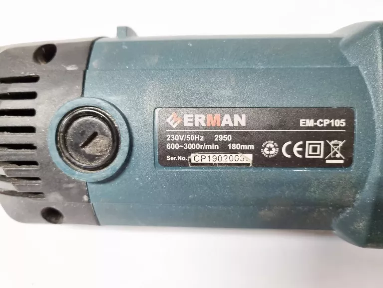 POLERKA SAMOCHODOWA ERMAN EM-CP105 180MM 2450W