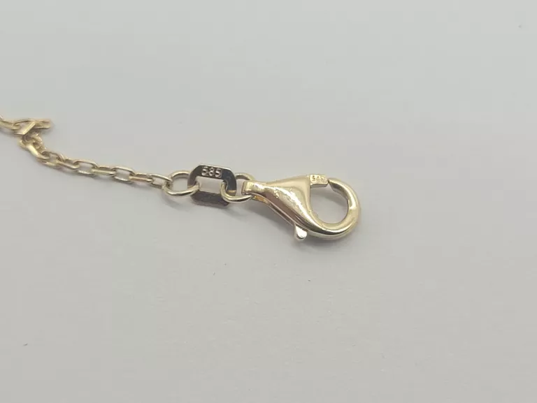 ZŁOTO 585 PRZEPIĘKNA CELEBRYTKA LOUIS VUITTON 55CM 5,16G