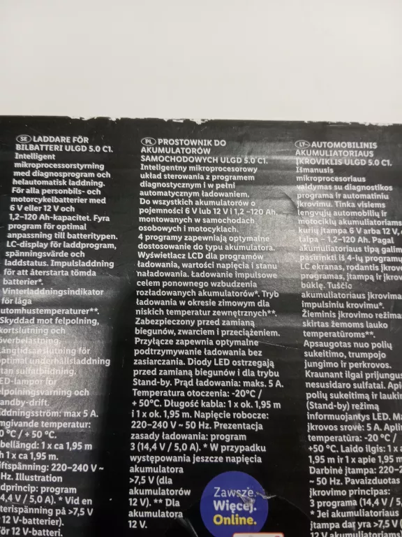 prostownik-ultimate-speed-ulgd-50-c1-stan-uzywany