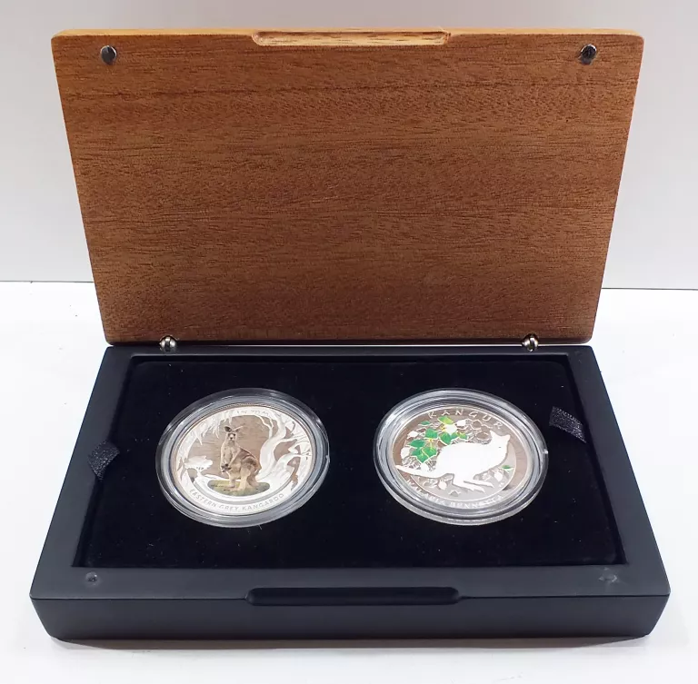 20 ZŁ KANGUR OLBRZYMI+1 DOLAR AUSTRALIA 2013