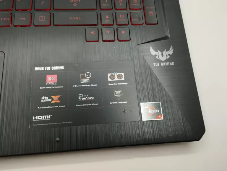LAPTOP ASUS TUF GAMING FX505DY  16 GB / 512 GB