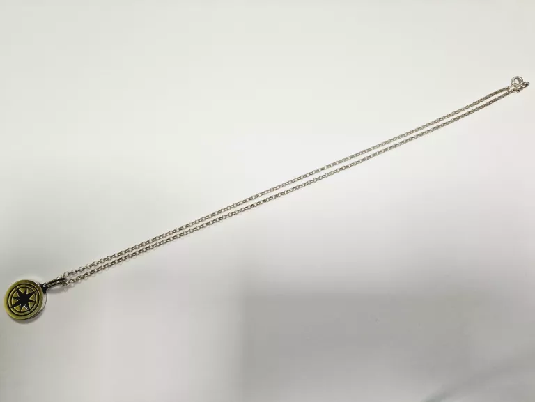 SREBRNY ŁAŃCUSZEK Z ZAWIESZKĄ W. KRUK 925 8,92G