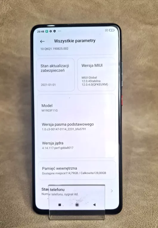 SMARTFON XIAOMI MI 9T PRO 6/128 GB CZARNY