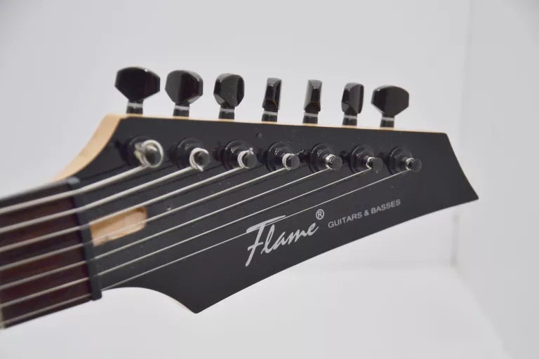 GITARA ELEKTRYCZNA 7 STRUN FLAME