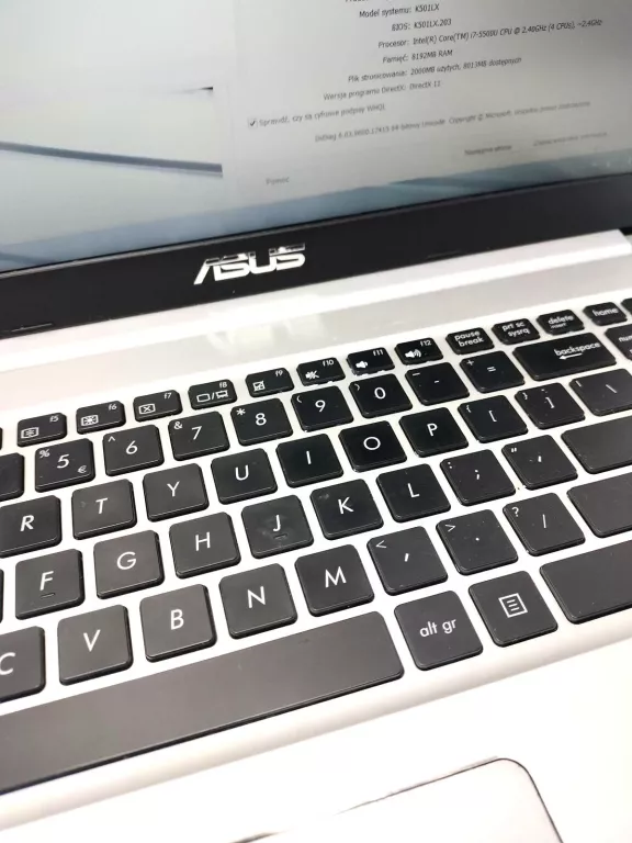 LAPTOP ASUS A501L