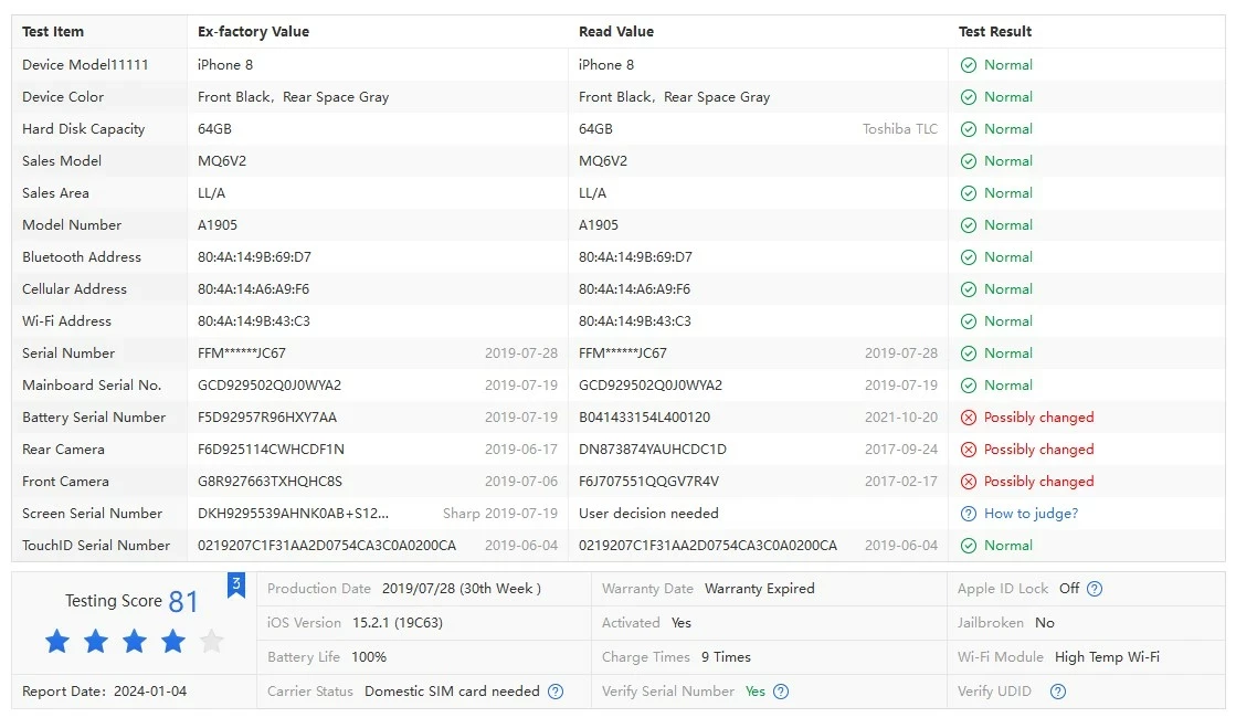 telefon-apple-iphone-8-64gb-bat-100-red-47-pojemnosc-akumulatora-1750