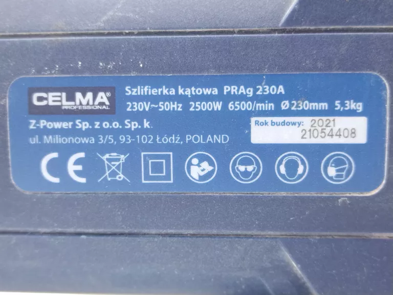 szlifierka-katowa-celma-prag-230-a-2500-w-6500min-marka-celma