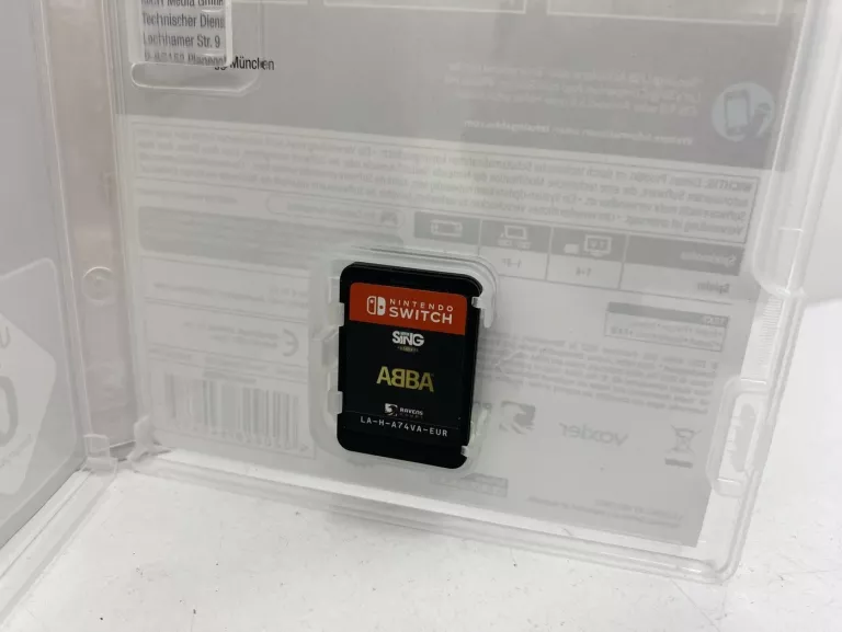 GRA NINTENDO SWITCH LET'S SING ABBA