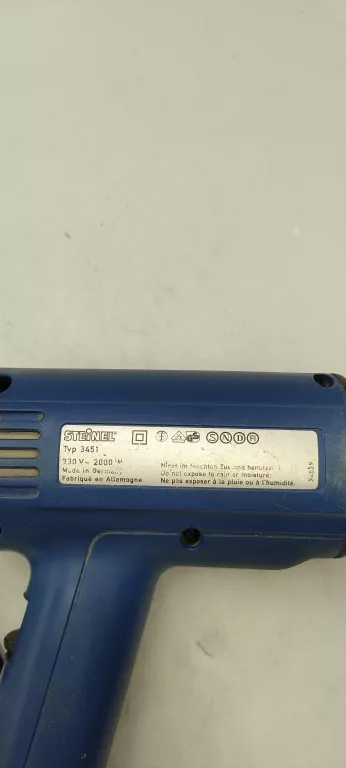 OPALARKA STEINEL HL 1802 E REGULACJA TEMPERATURY