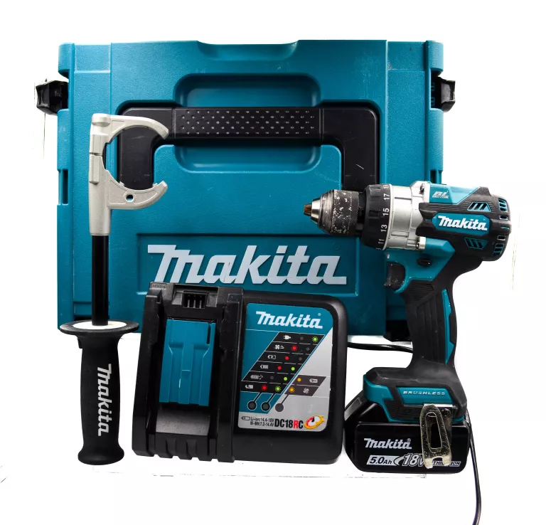 ZESTAW MAKITA DLX3155TJ WKRĘTARKA DDF486 ŁADOWARKA DC18RC