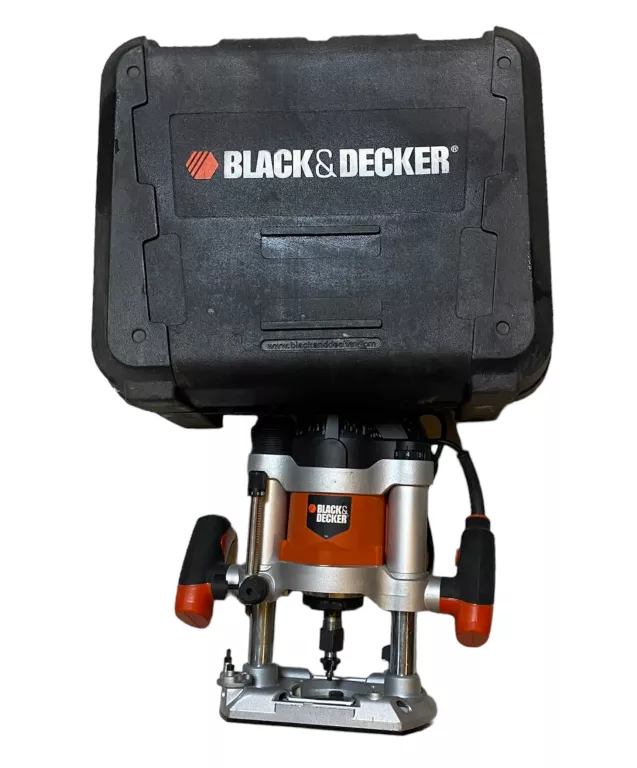 FREZARKA GÓRNOWRZECIONOWA BLACK DECKER KW1600E / WALIZKA
