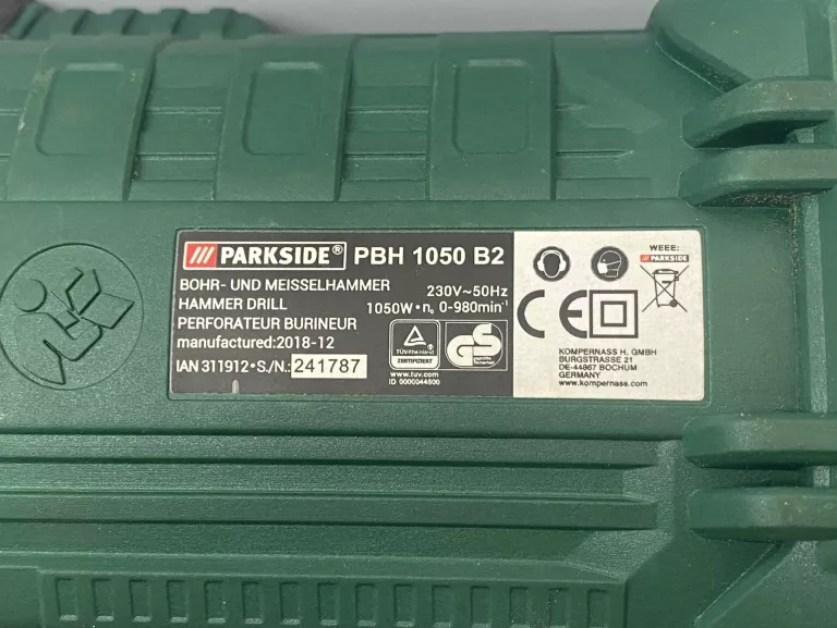 MŁOTOWIERTARKA PARKSIDE PBH 1050 B2
