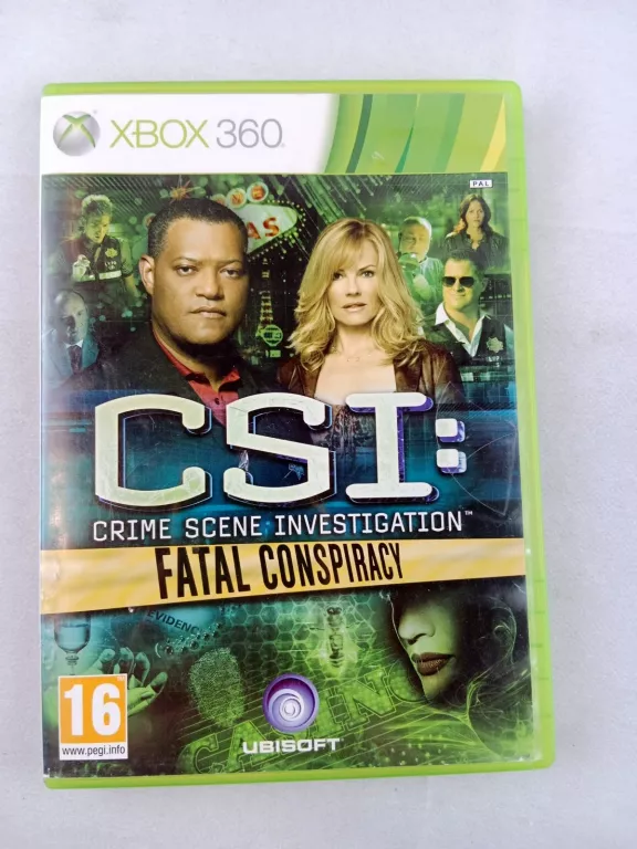 GRA XBOX 360 CSI: FATAL CONSPIRACY