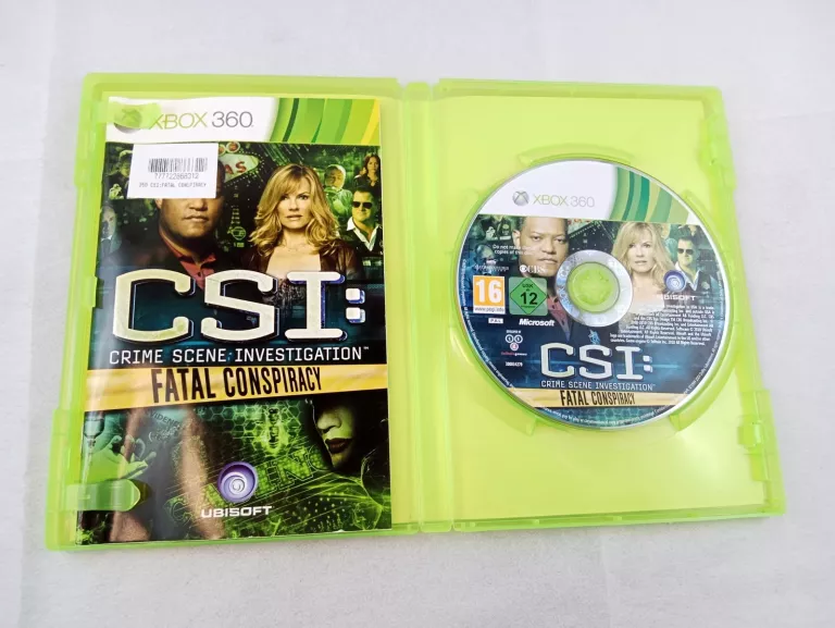 GRA XBOX 360 CSI: FATAL CONSPIRACY